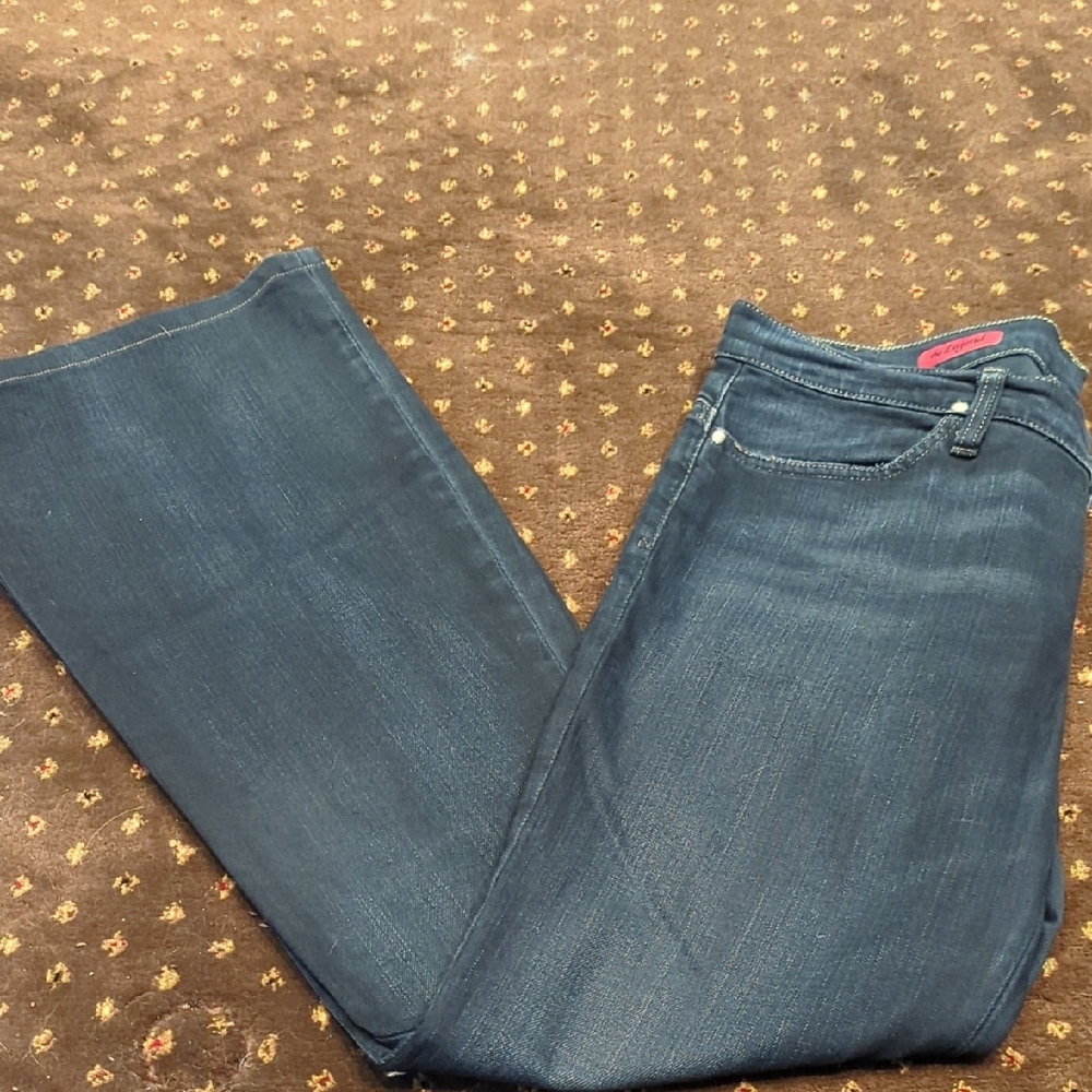 Ag Adriano Goldschmied Dark Blue Straight Leg Jeans